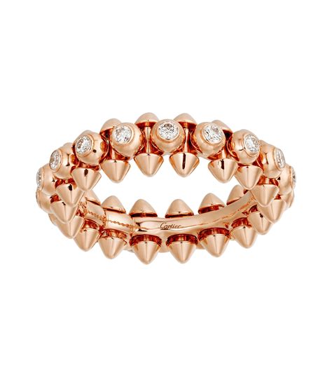 cartier ring clash|clash de cartier rose gold ring.